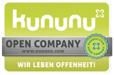 kununu Open Company Siegel für Offenheit als Arbeitgeber