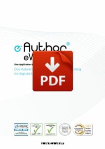 PDF-Dokument mit Broschüre zum Autorentool