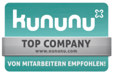kununu Top Company Siegel für Arbeitgeber, die oft weiterempfohlen werden